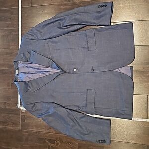 Classic two button, split tail sport coat/suit jacket